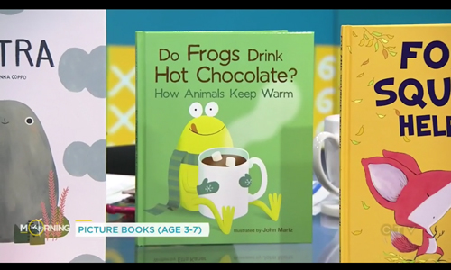 CTV Morning recommends Do Frogs Drink Hot Chocolate by Etta Kaner